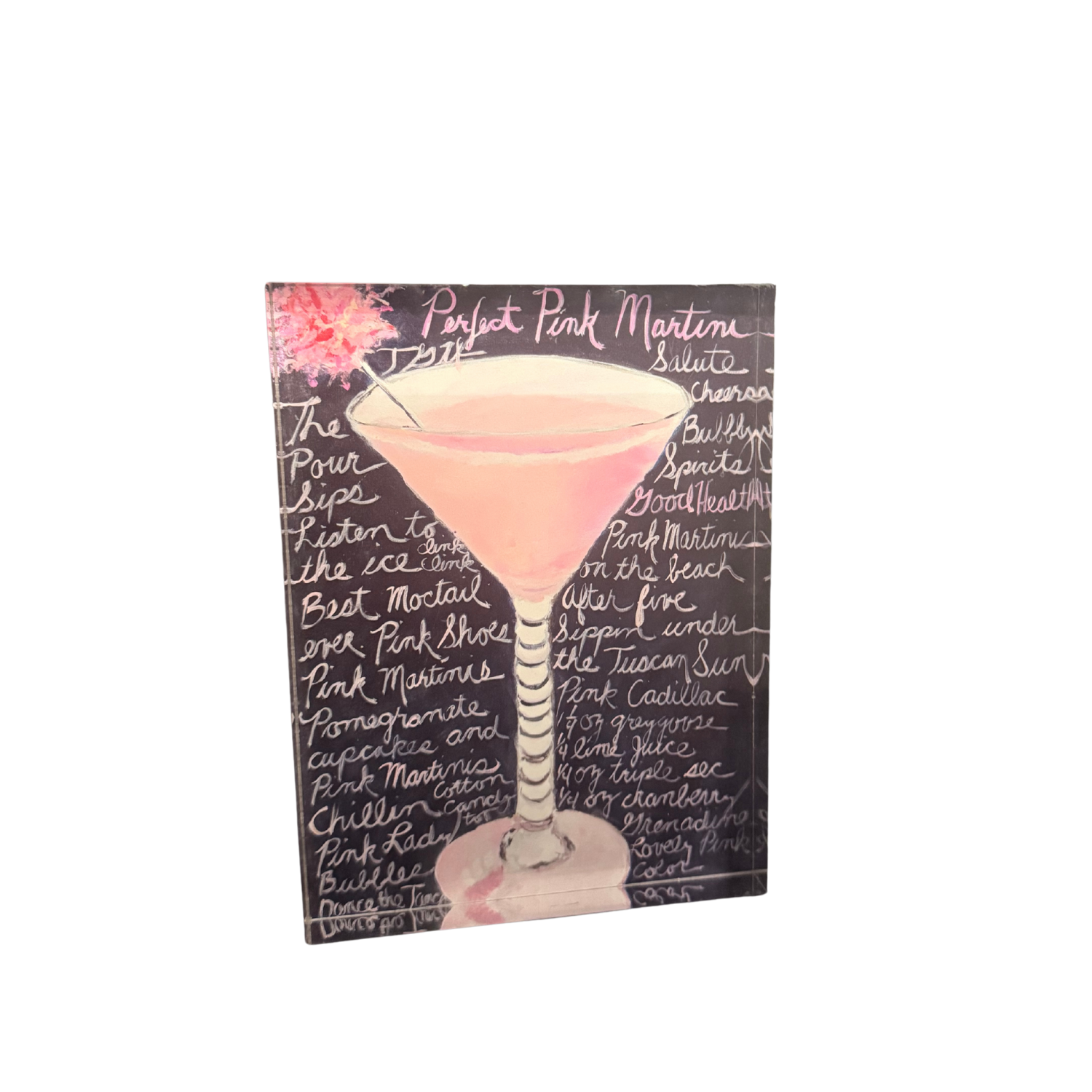Designer Acrylic Art Blocks - Martini