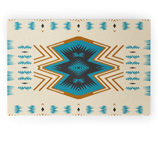 Colorado Painted Welcome Mat