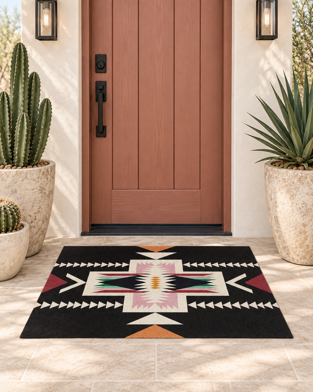 Desert Pink Welcome Mat