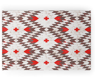 Native Rustic Welcome Mat
