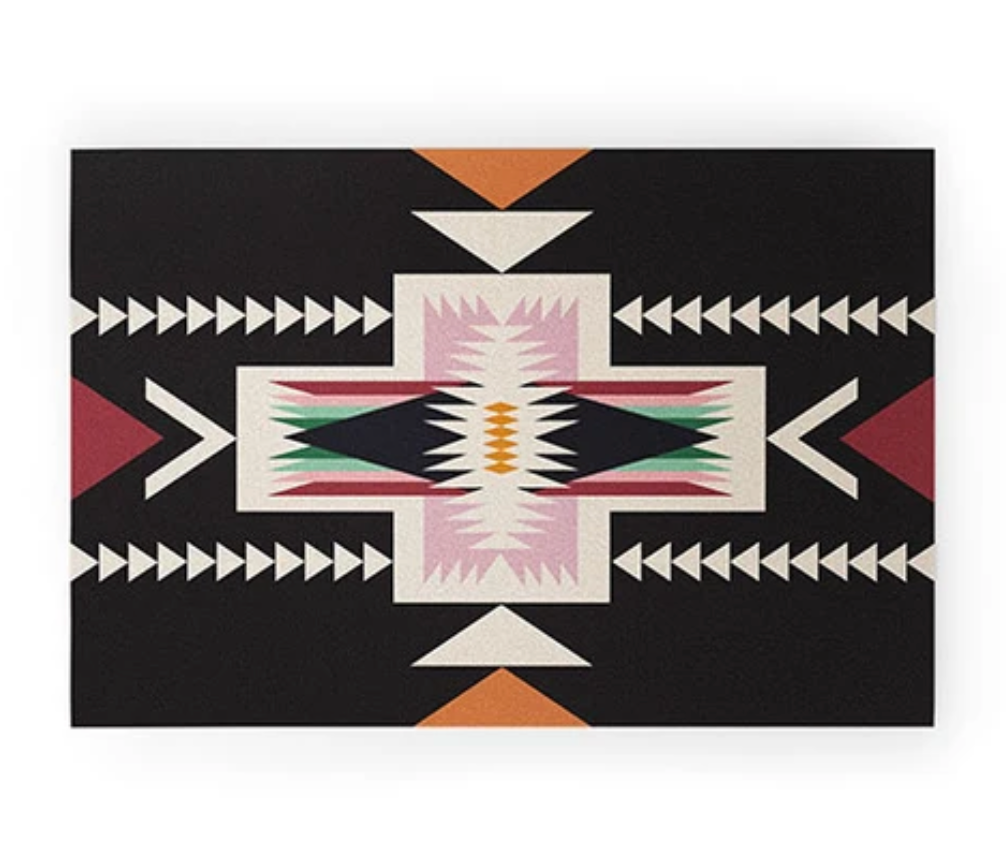 Desert Pink Welcome Mat