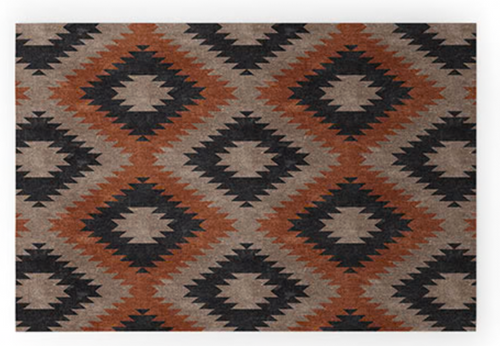 Aztec Neutral Welcome Mat