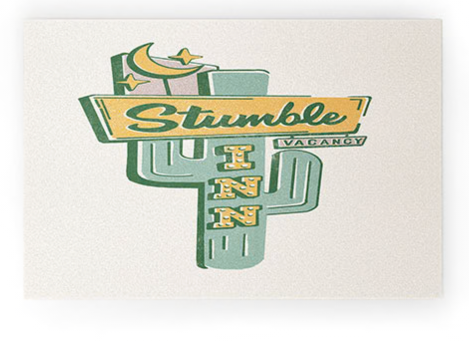 Stumble Inn Welcome Mat