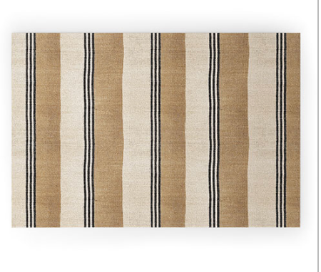 Sand Stripe Welcome Mat