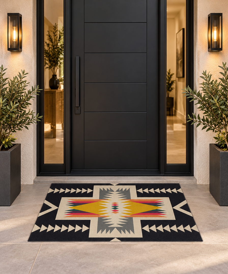 North Star Welcome Mat
