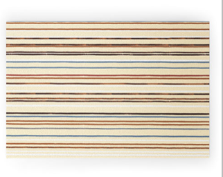 Western Stripes Welcome Mat