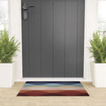 Navy Tribal Welcome Mat